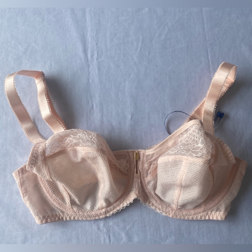 Fantasie Ann-marie Floral & Lace Blend Wire‎ Side Support Bra Size 32DD - Picture 4 of 8
